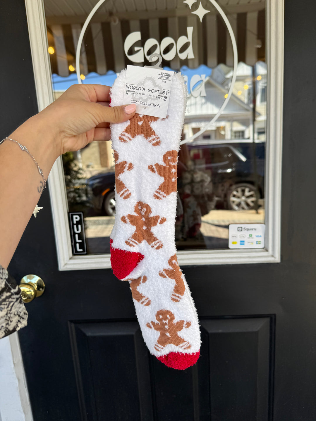 Gingerbread Socks