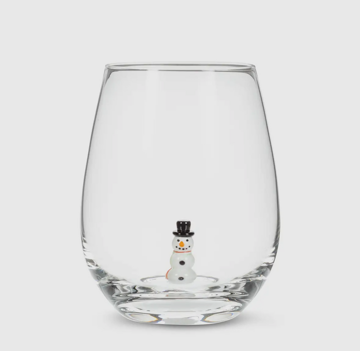 Snowman Glass